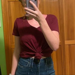 Maroon T-Shirt